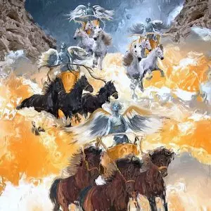 FOUR CHARIOTS- ZECHARIAH 6 - Donna Johnson (unk) | DwellingInTheWord.com