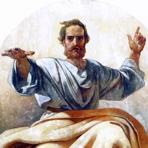 JOHN THE APOSTLE - Pyotr Basin (1845) | Wikimedia.org