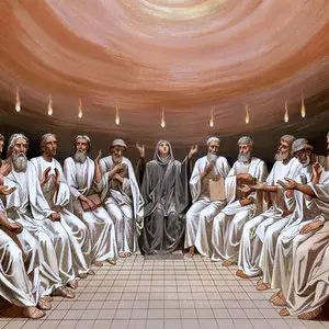 PENTECOST. THE DESCENT OF THE HOLY SPIRIT. © ruskpp | DepositPhotos.com
