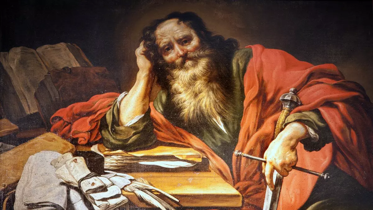 SAINT PAUL (IN ST. SEVERIN CHURCH) - Unknown (1848) | Shutterstock.com