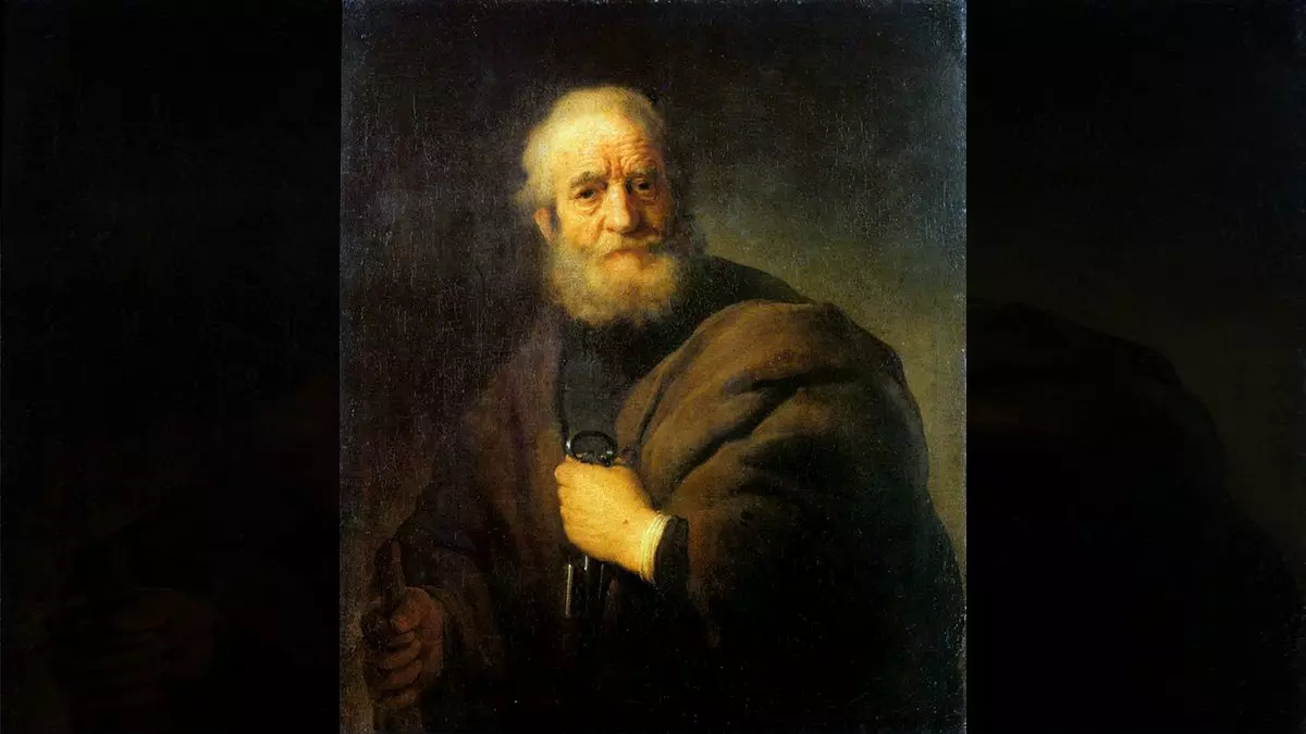 THE APOSTLE PETER - Rembrandt (1632) | Wikimedia.org