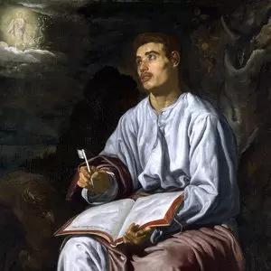JOHN THE EVANGELIST FROM PATMOS - Diego Velázquez (1620) | Wikimedia.org