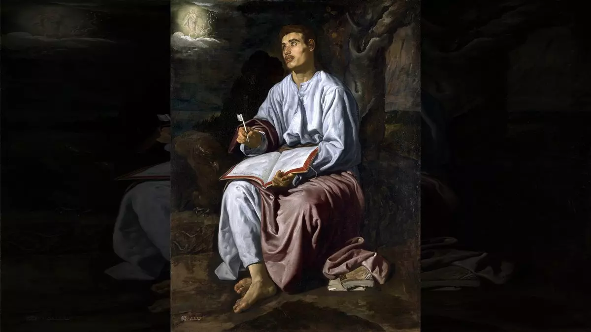 JOHN THE EVANGELIST FROM PATMOS - Diego Velázquez (1620) | Wikimedia.org