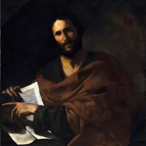 ST. JOHN THE EVANGELIST - Bernardo Cavallino (1643) | Wikimedia.org