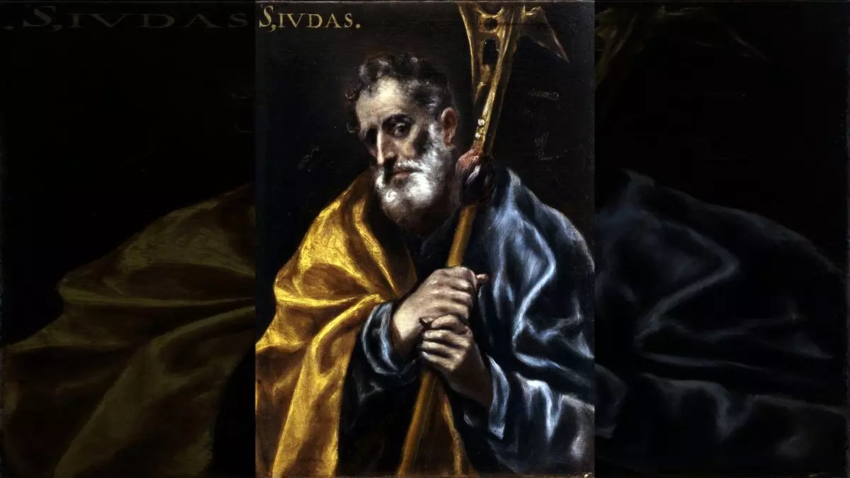 SAINT JUDAS THADEUS - El Greco (1590) | Wikimedia.org
