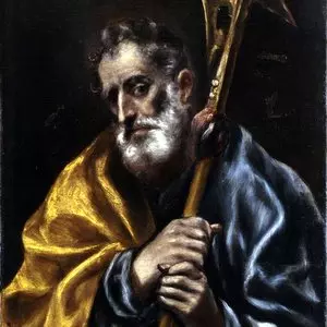 SAINT JUDAS THADEUS - El Greco (1590) | Wikimedia.org