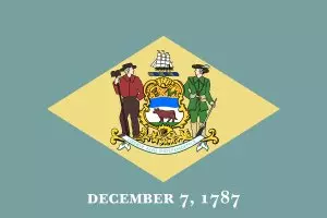 FLAG OF DELAWARE