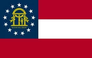 FLAG OF GEORGIA