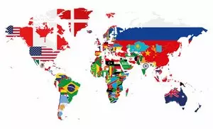 POLITICAL WORLD MAP © asantosg | iStockPhoto.com