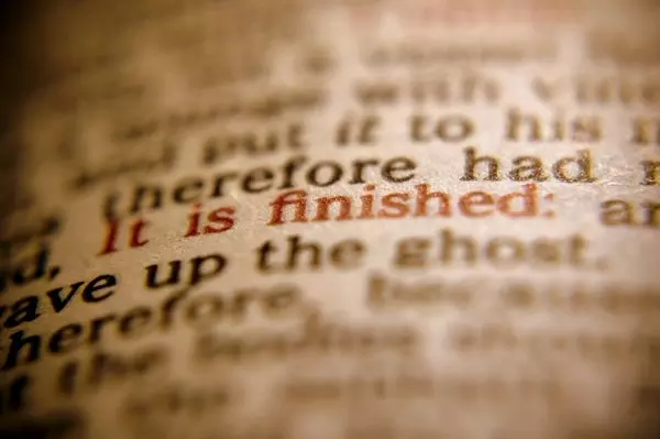IT IS FINISHED © VinnyPrime | FreeImages.com