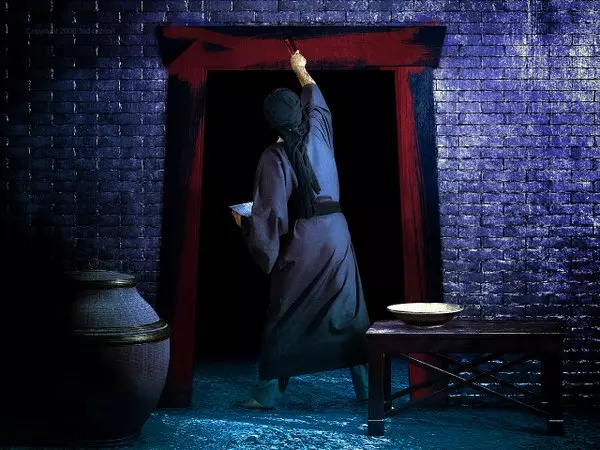BLOOD OF THE PASSOVER © Ted Larson | DigitalArtByTedLarson.net