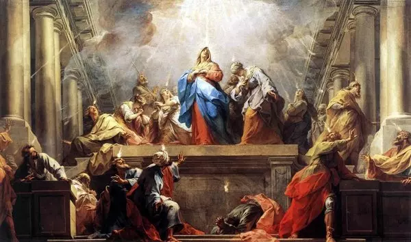 PENTECOST - Jean II Restout (1732) | Wikimedia.org