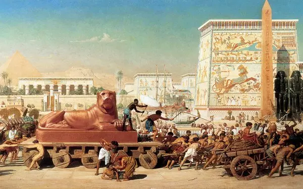 ISRAEL IN EGYPT - Edward Poynter (1867) | Wikimedia.org