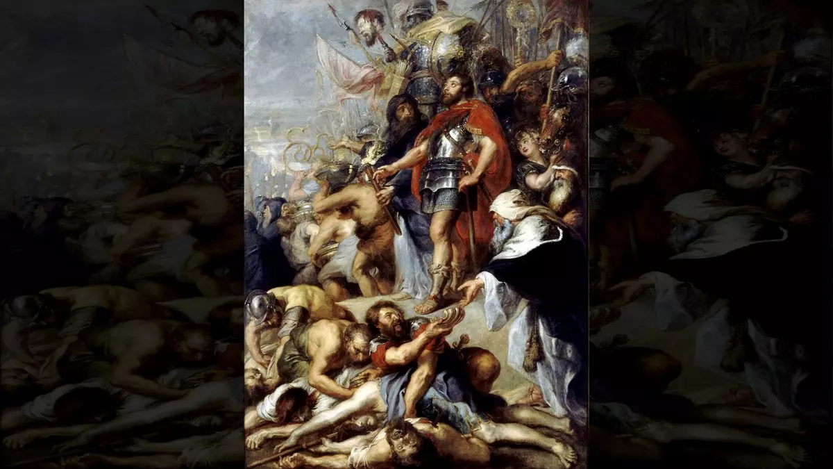 1 Maccabees 3::THE TRIUMPH OF JUDAS MACCABEUS  - Peter Paul Rubens (1636) | Wikimedia.org