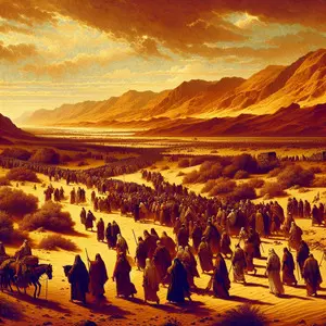 BAMIDBAR::IN THE WILDERNESS © AI | Bible.art BAMIDBAR::IN THE WILDERNESS © AI | Bible.art