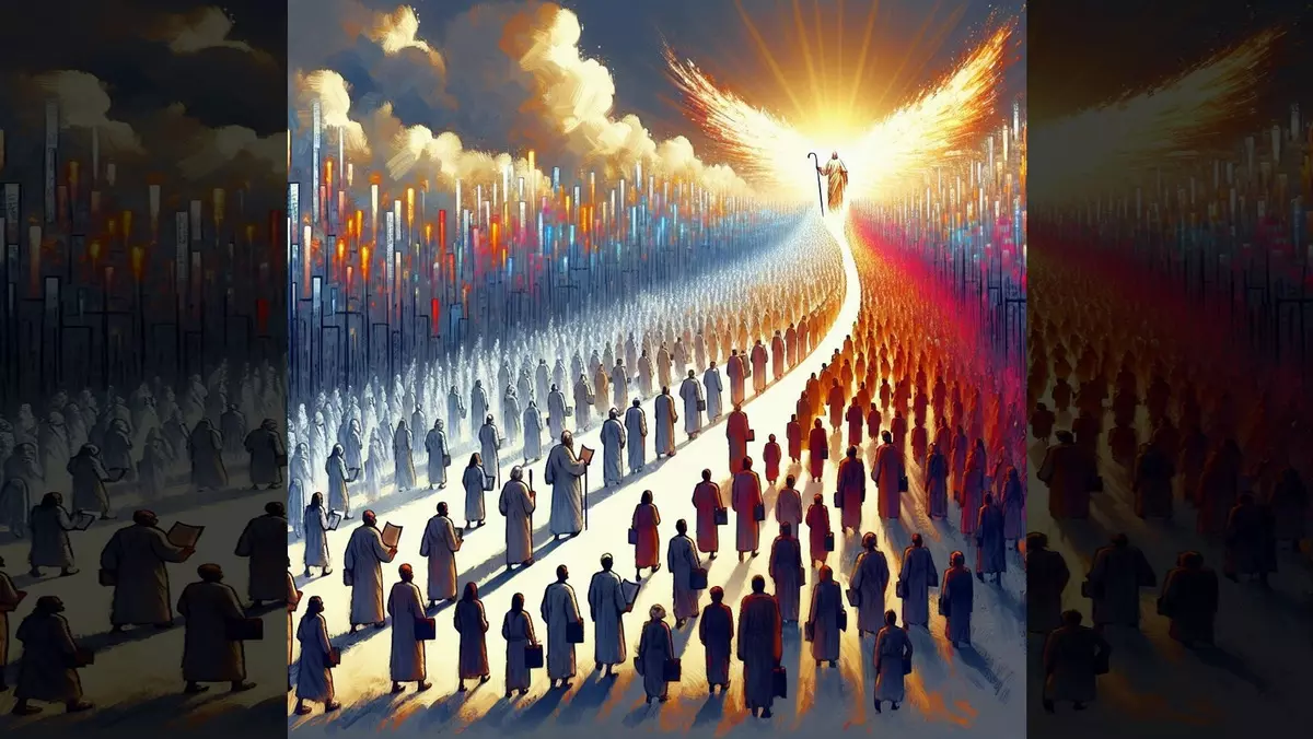 BECHUKOTAI::IF YOU WALK IN MY STATUTES © AI | Bible.art