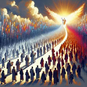 BECHUKOTAI::IF YOU WALK IN MY STATUTES © AI | Bible.art BECHUKOTAI::IF YOU WALK IN MY STATUTES © AI | Bible.art