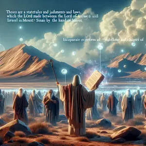 THESE ARE THE STATUTES AND JUDGMENTS AND LAWS © AI | Bible.art