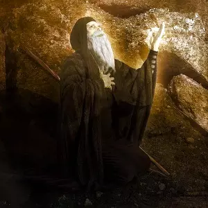 MOSES INTERCEDES © Ted Larson | DigitalArtByTedLarson.net