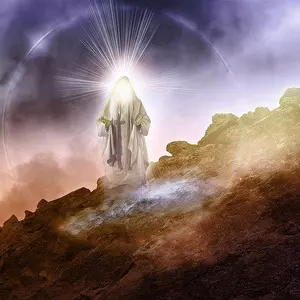 THE LORD ON MT. SINAI © Ted Larson | DigitalArtByTedLarson.net