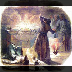 DEATH OF NADAB AND ABIHU - Cassell's Illustrated Family Bible- Volume 1 (1860) | Google Books