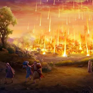 THE DESTRUCTION OF SODOM AND GOMORRAH © Unknown | RainbowToken.com