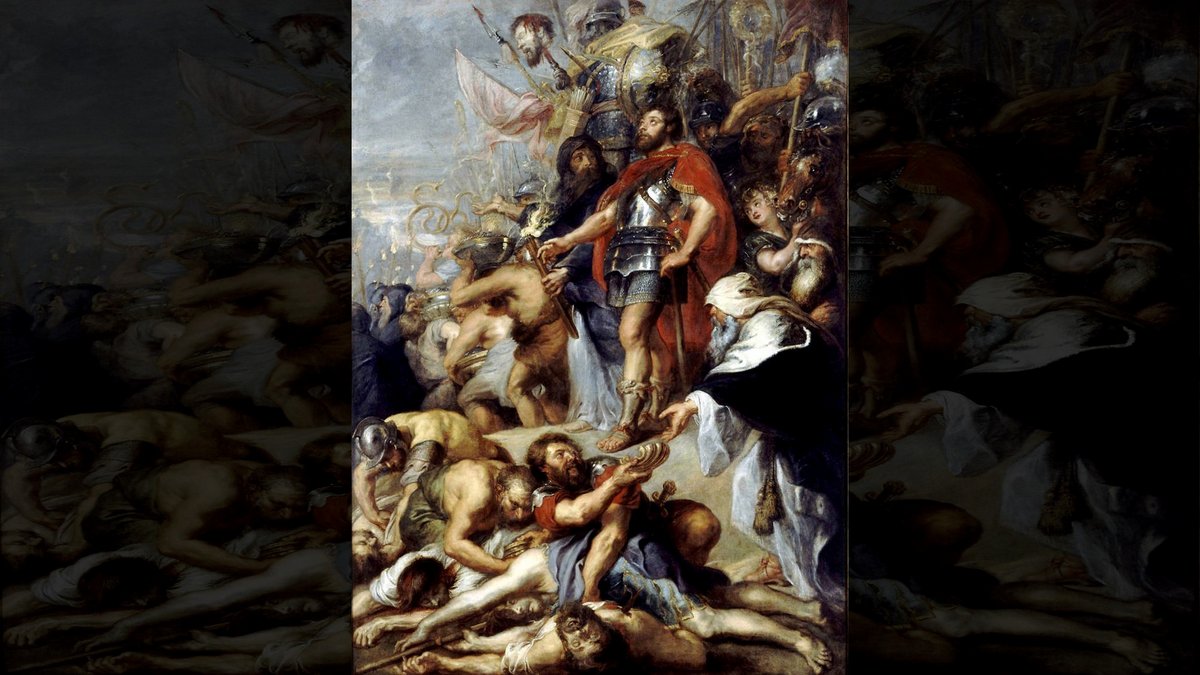 1 Maccabees 3::THE TRIUMPH OF JUDAS MACCABEUS  - Peter Paul Rubens (1636) | Wikimedia.org