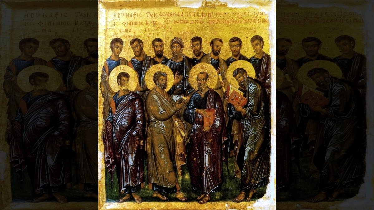 The Interlinear Didache::THE TWELVE APOSTLES © Constantinople Master | Wikimedia.org