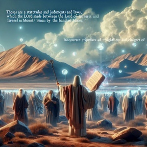 THESE ARE THE STATUTES AND JUDGMENTS AND LAWS © AI | Bible.art