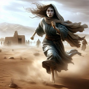 AND THE DAMSEL RAN © Unknown | Bible.art