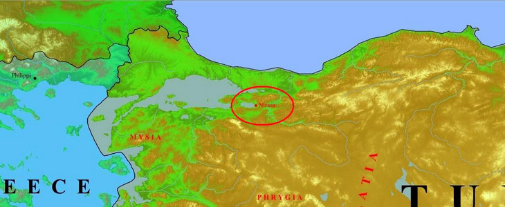The Region of Nicea- Accordance Maps