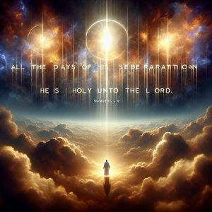 HE SHALL BE HOLY © AI | Bible.art