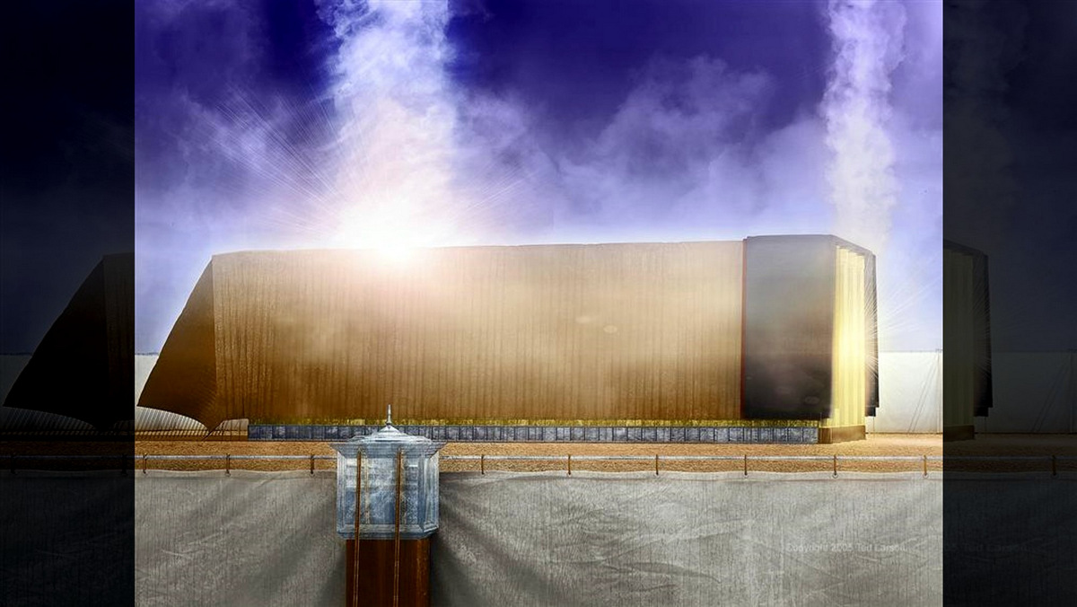 PEKUDEI::TABERNACLE IN GLORY © Ted Larson | DigitalArtByTedLarson.net