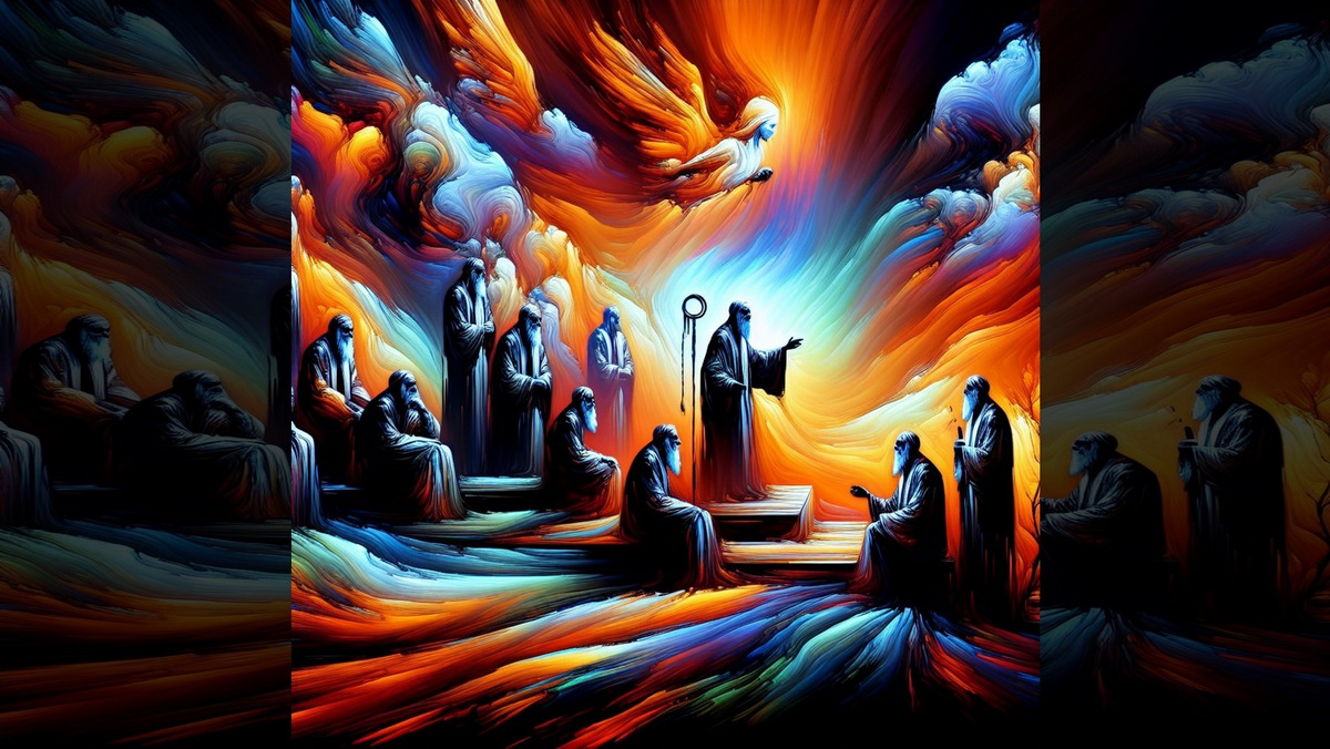 SHOFTIM::AT THE MOUTH OF TWO WITNESSES SHALL HE THAT IS WORTHY OF DEATH BE PUT TO DEATH © AI | Bible.art