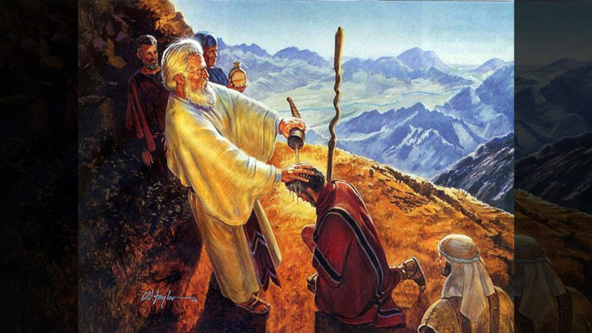 VAYELECH::MOSES ANOINTS JOSHUA © Unknown | Google Arts & Culture