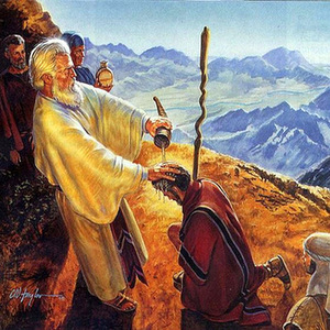 VAYELECH::MOSES ANOINTS JOSHUA © Unknown | Google Arts & Culture VAYELECH::MOSES ANOINTS JOSHUA © Unknown | Google Arts & Culture