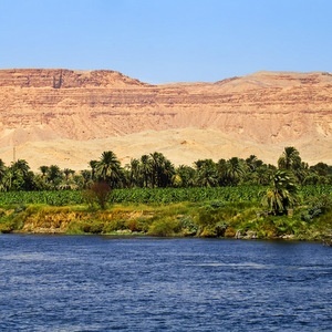 VAYIGASH::NILE RIVER BANK, NEAR LUXOR, EGYPT © Airphoto | Dreamstime.com