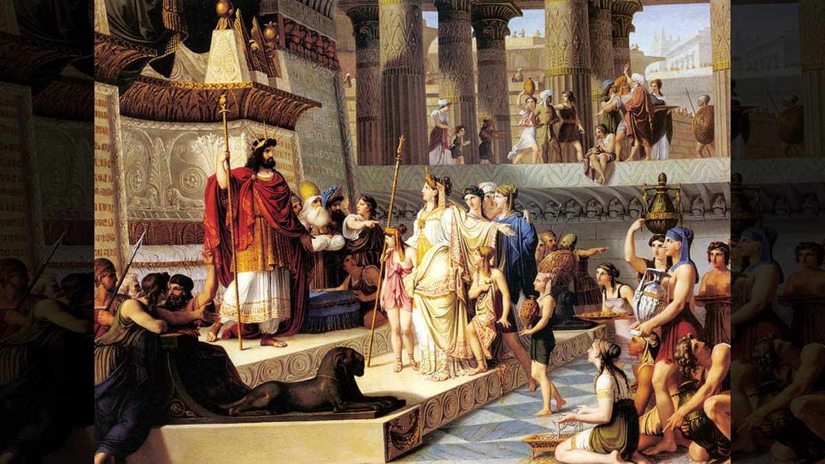 Interactive Timeline of the Kings & Prophets::SOLOMON AND THE QUEEN OF SHEBA - Giovanni Demin (1789-1859) | Wikimedia.org