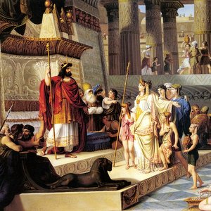 Interactive Timeline of the Kings & Prophets::SOLOMON AND THE QUEEN OF SHEBA - Giovanni Demin (1789-1859) | Wikimedia.org